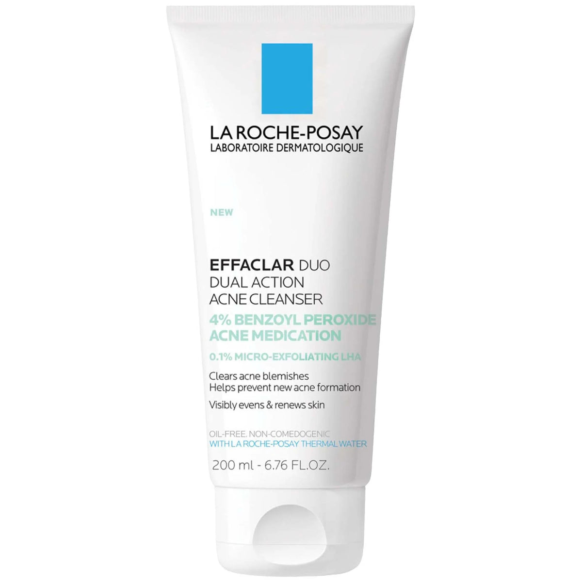 Effaclar Acne Face Wash With 4% Benzoyl Peroxide (6.76 fl. oz.)