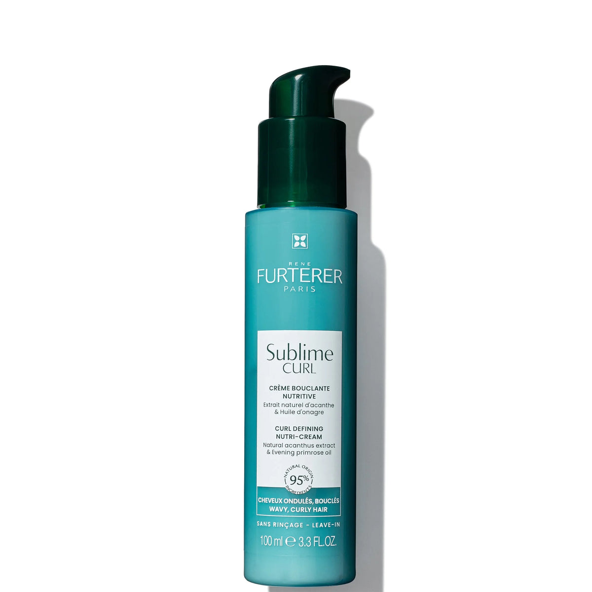 Rene Furterer SUBLIME CURL Curl Nutri-Activating Cream 3.3 fl.oz.