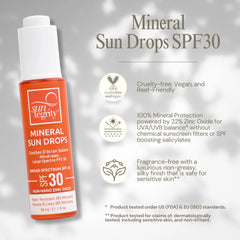 Suntegrity Skincare Mineral Sun Drops, Broad Spectrum SPF 30 30ml