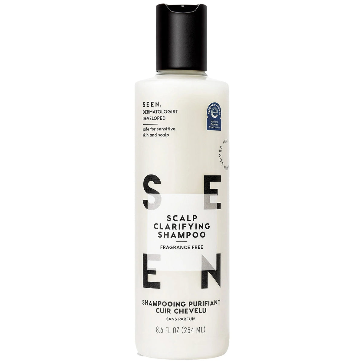 SEEN Scalp Clarifying Shampoo Fragrance Free 8.5oz