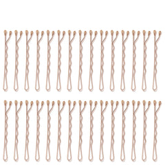 T3 Clip Kit with 4 Alligator Clips and 30 Rose Gold Bobby Pins