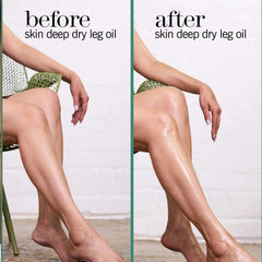 this works Skin Deep Dry Leg Oil 150ml