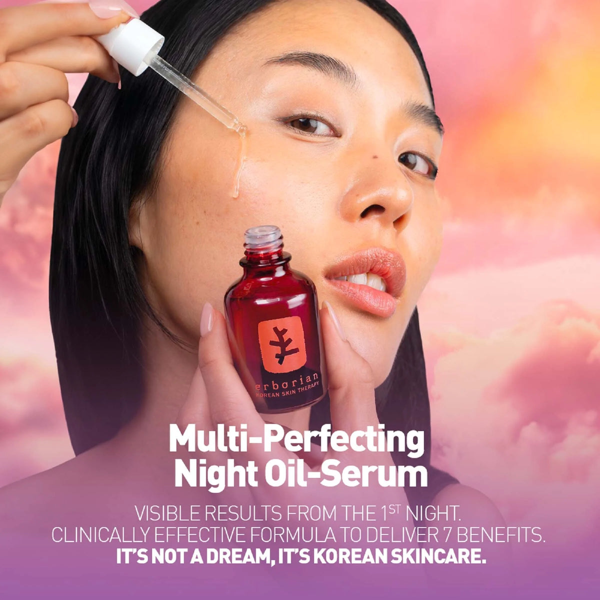 Erborian Skin Therapy Multi-Perfecting Night Oil-Serum (Various Volume)