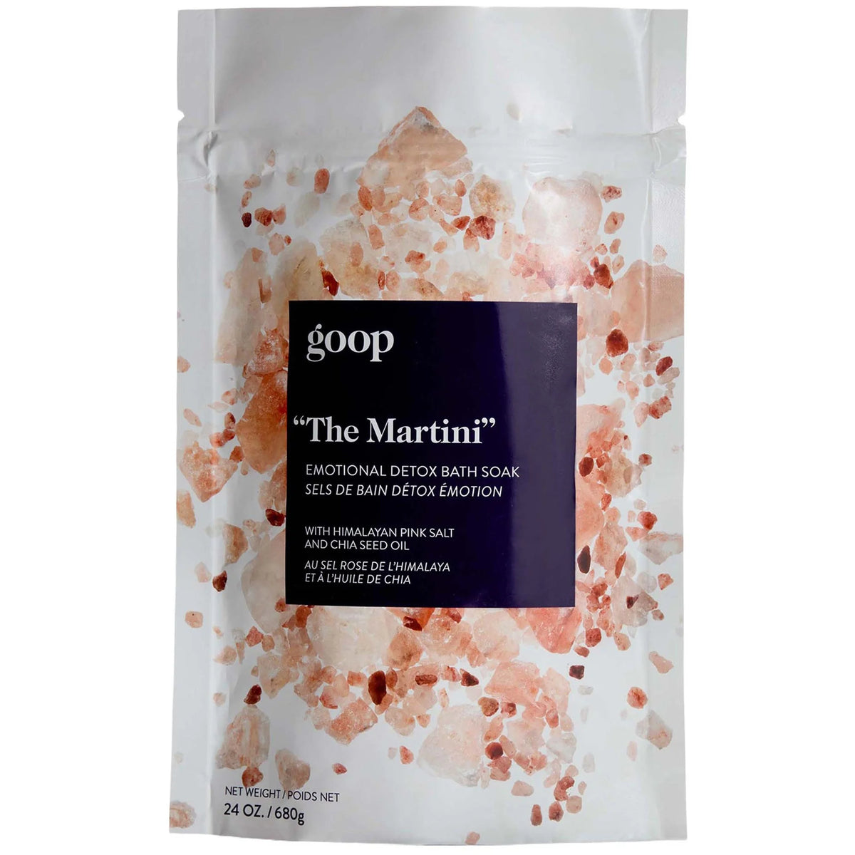 goop beauty "The Martini" Emotional Detox Bath Soak 24oz.