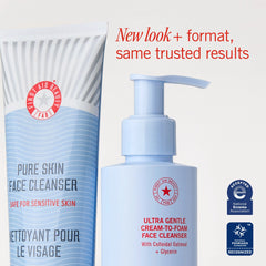 First Aid Beauty Ultra Gentle Cream-to-Foam Cleanser (2oz)