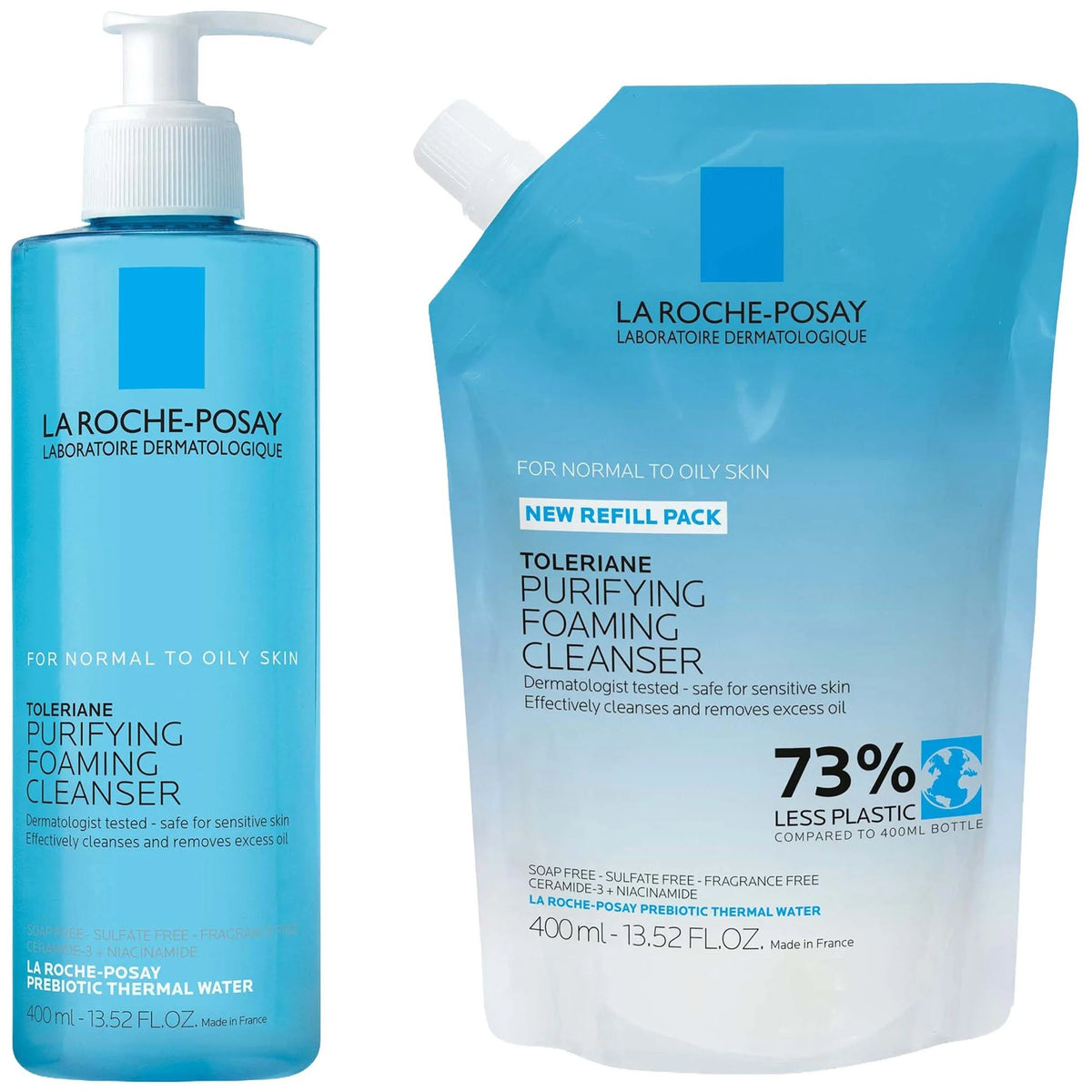 La Roche-Posay Toleriane Purifying Foaming Cleanser (Various Sizes)