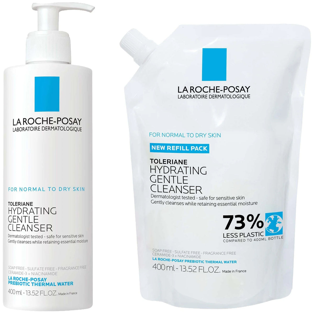 La Roche-Posay Toleriane Hydrating Gentle Cleanser (Various Sizes)