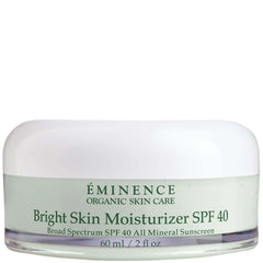 Eminence Organic Skin Care Bright Skin Moisturizer SPF 40 2 fl. oz