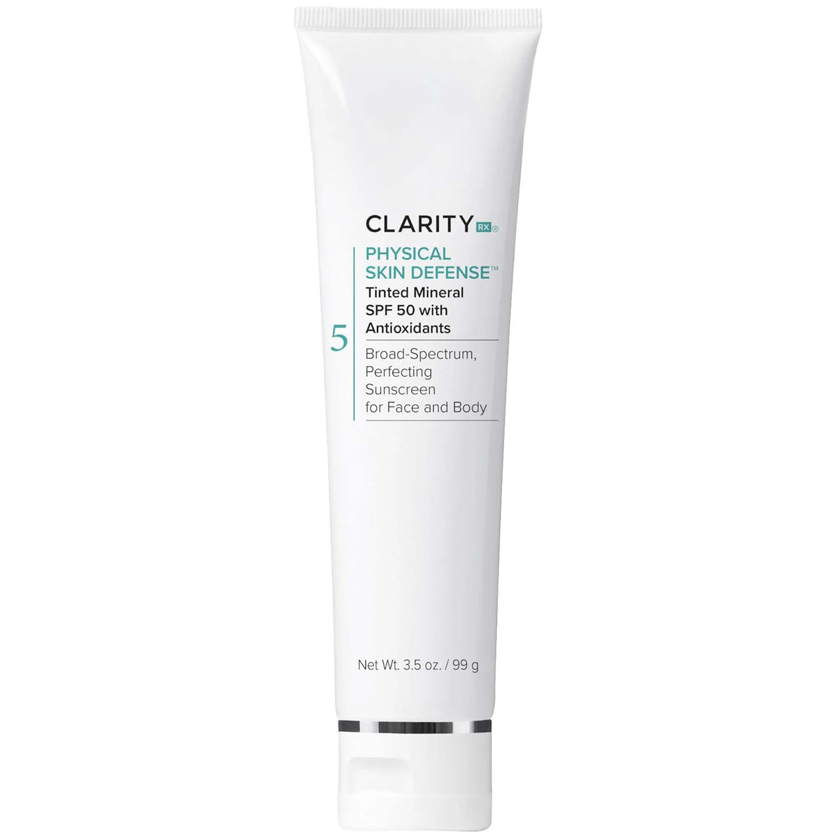 ClarityRx Physical Skin Defense Mineral SPF 50 with Antioxidants 3.5 fl. oz.