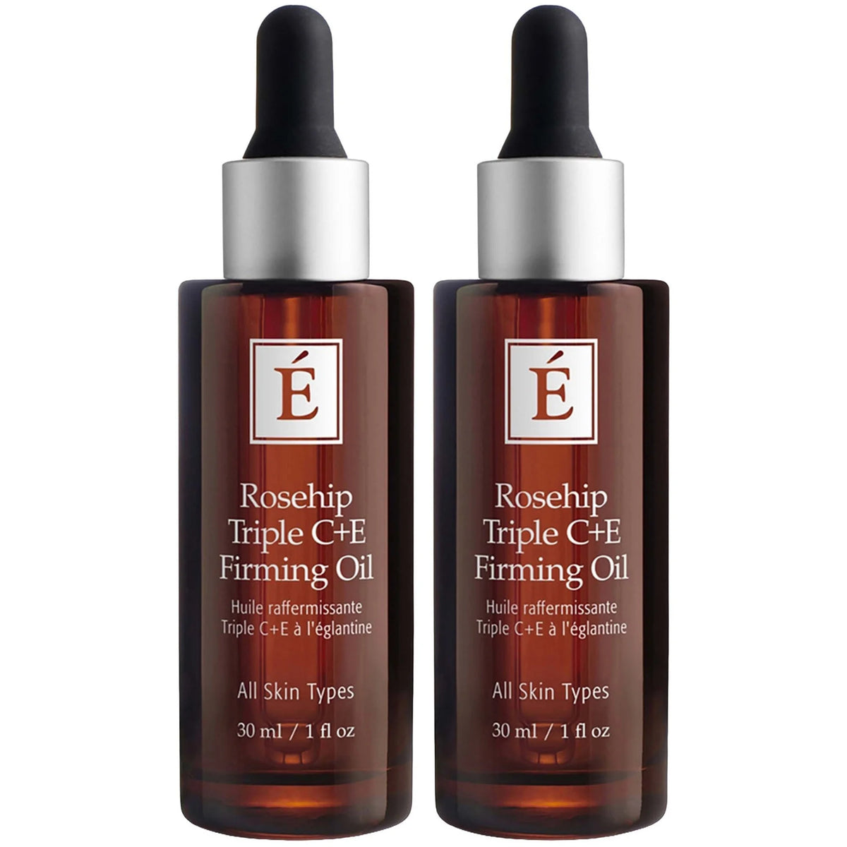 Eminence Organic Skin Care Rosehip Triple C+E Firming Oil Duo