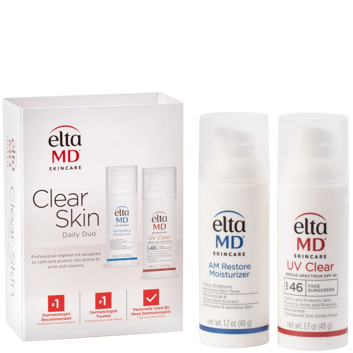 EltaMD Clear Skin Daily Duo Kit