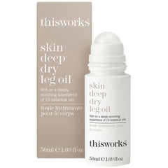 this works Skin Deep Dry Leg Oil 50ml Roller