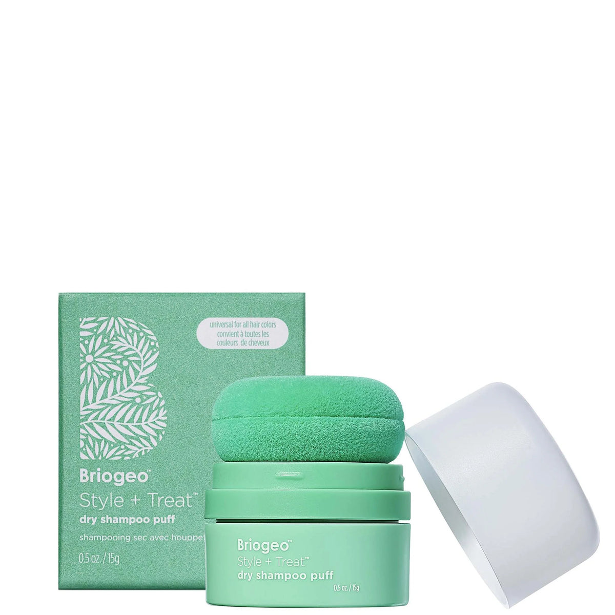 Briogeo Style + Treat Dry Shampoo Puff (Various Shades)