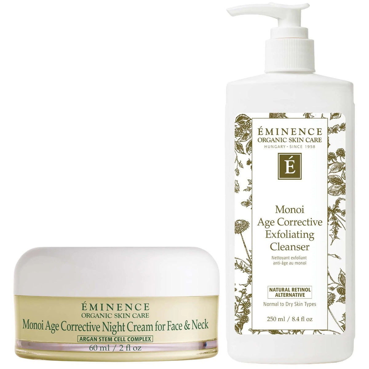 Eminence Organic Skin Care for Dry & Dull Skin Routine Bundle