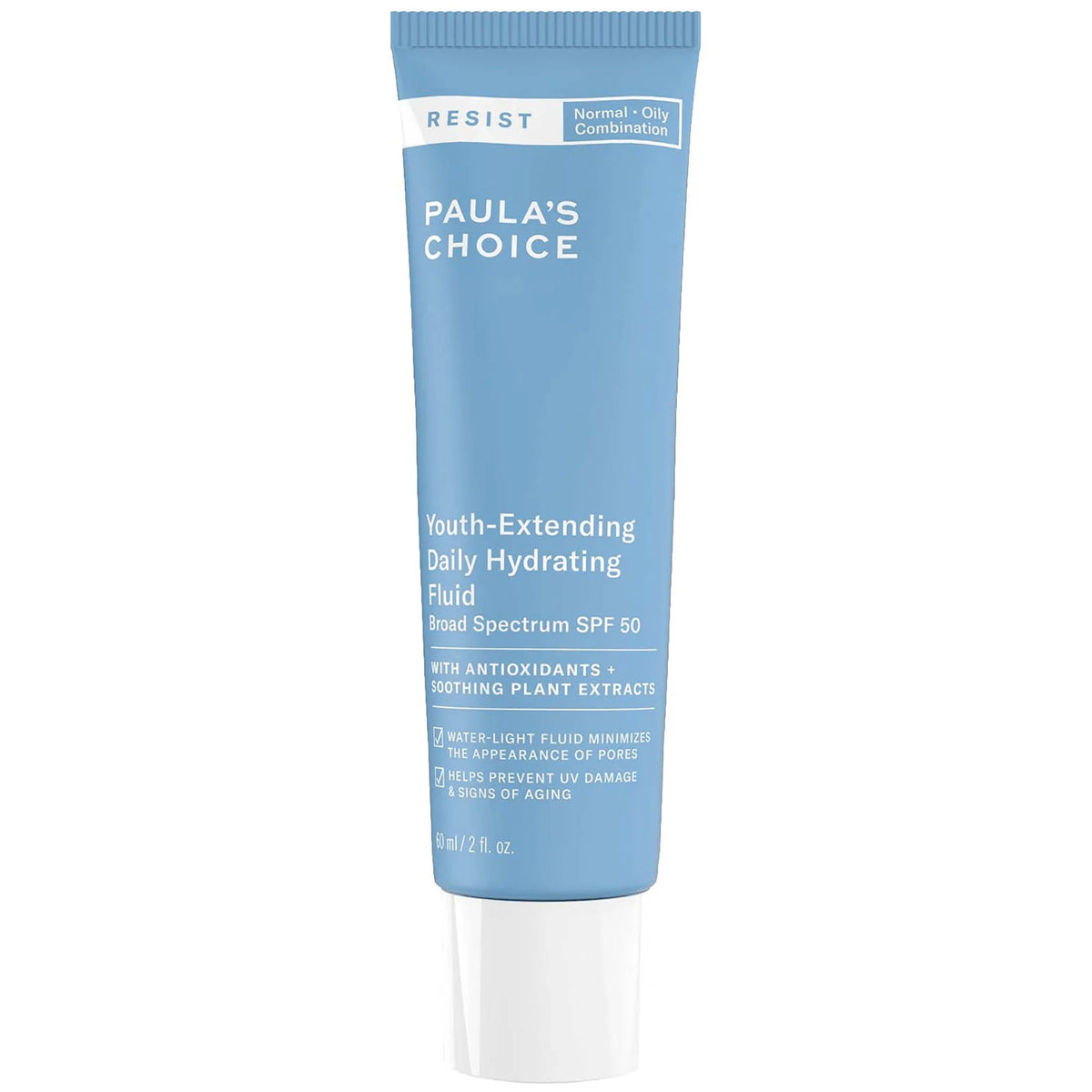 Paula's Choice RESIST Youth-Extending Daily Hydrating Fluid SPF 50 (2 fl. oz.)