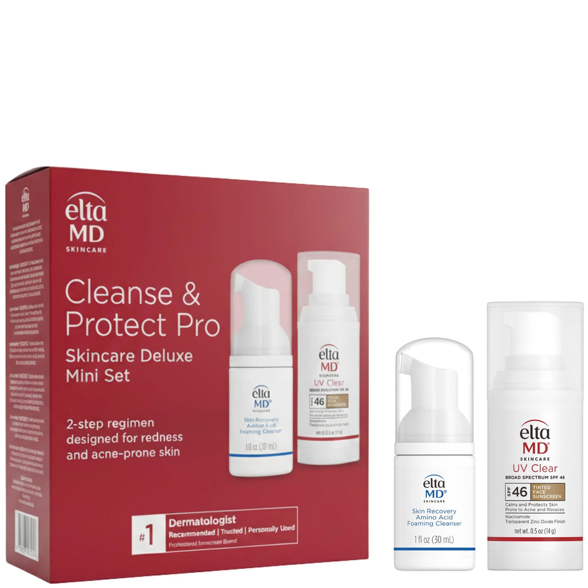 EltaMD Cleanse and Protect Duo (Worth $39.00)