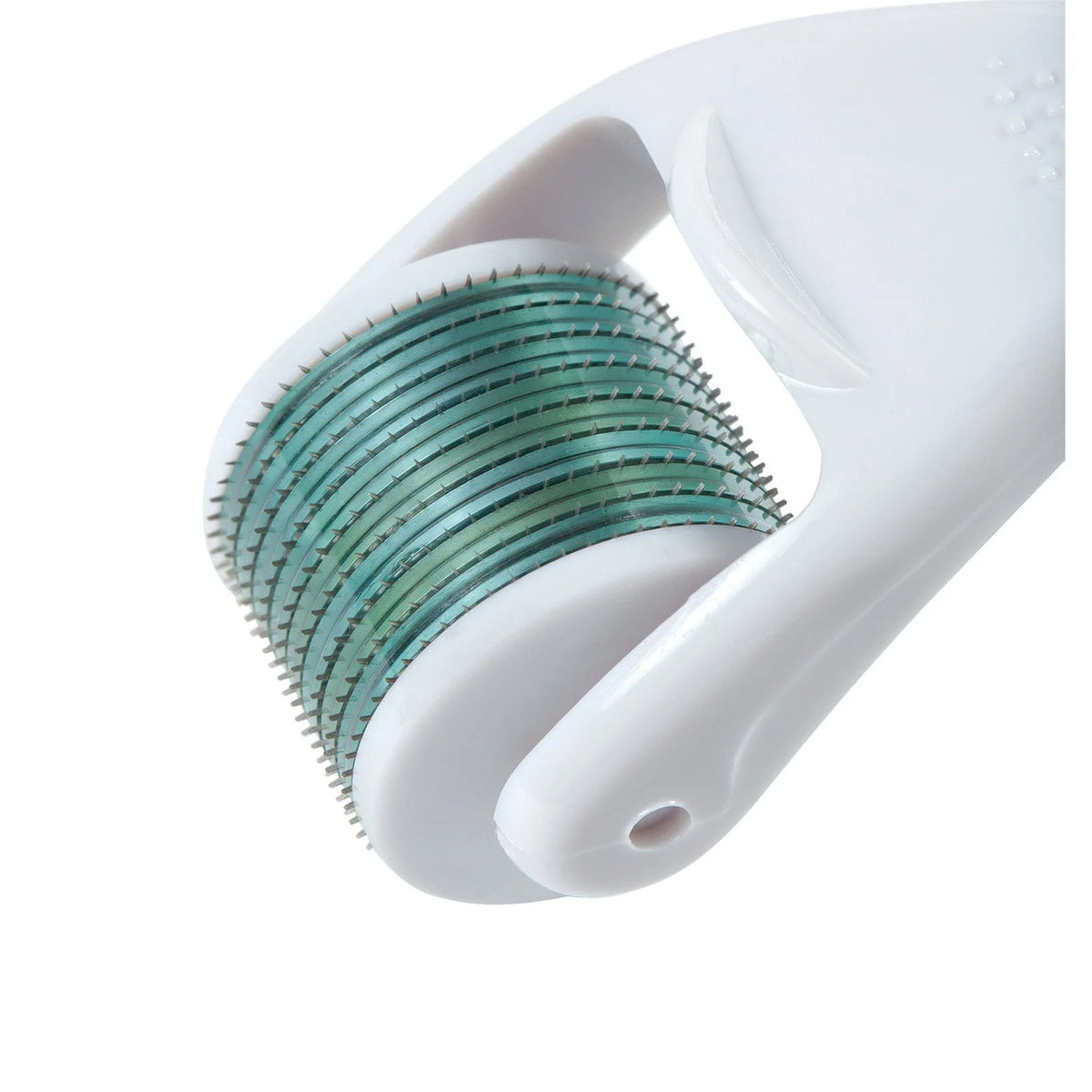 Beauty ORA Microneedle Face Roller System Advanced Therapy 1mm- Aqua/White