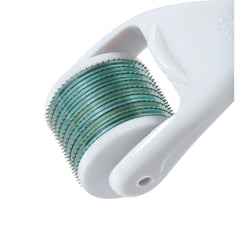 Beauty ORA Microneedle Face Roller System Advanced Therapy 1mm- Aqua/White