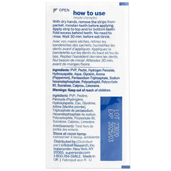 Supersmile Superstrips Dissolving Strips - Box of 14