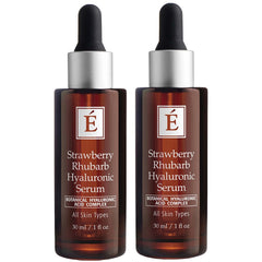 Eminence Organic Skin Care Strawberry Rhubarb Hyaluronic Serum Duo