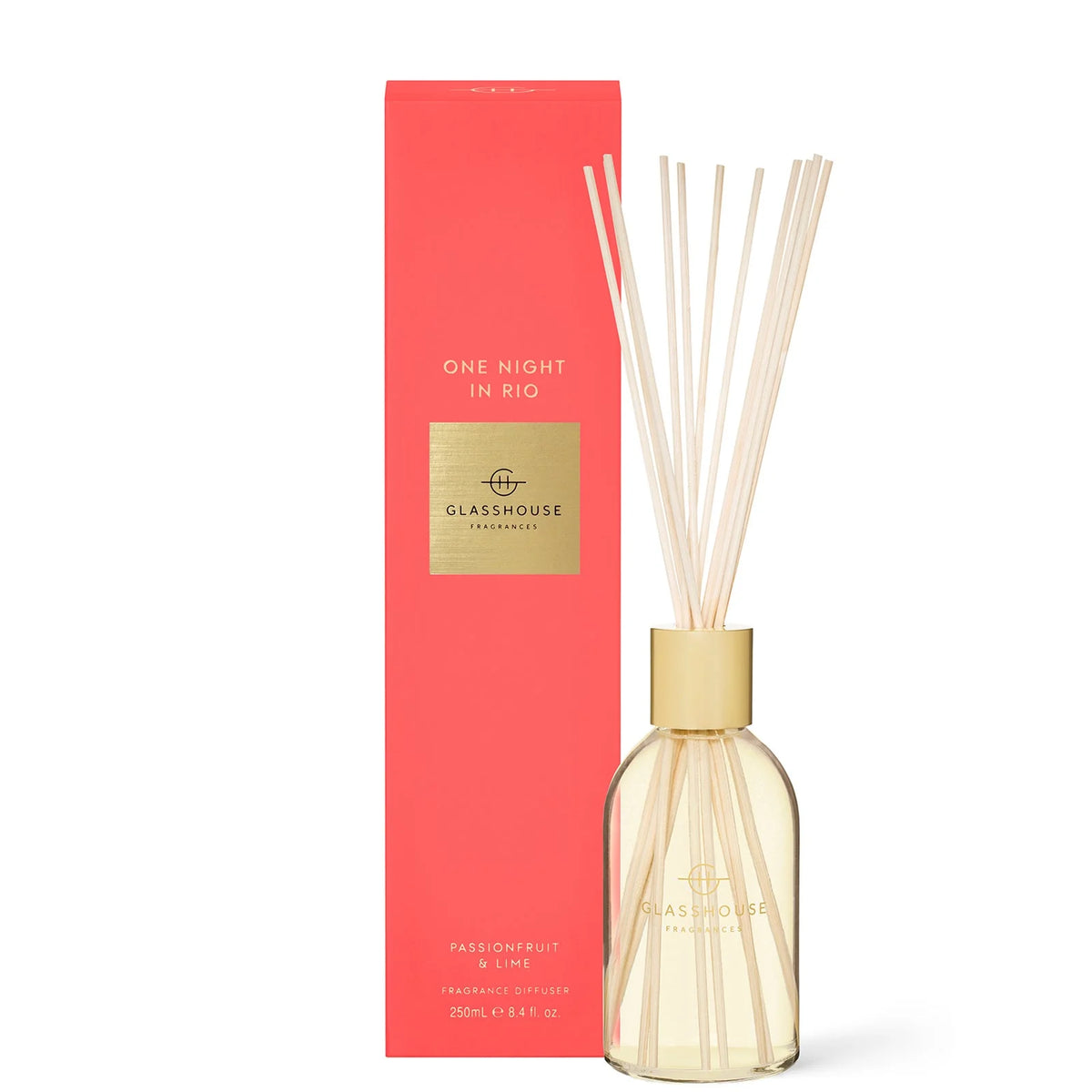 Glasshouse Fragrances One Night in Rio Diffuser 8.4 fl. oz