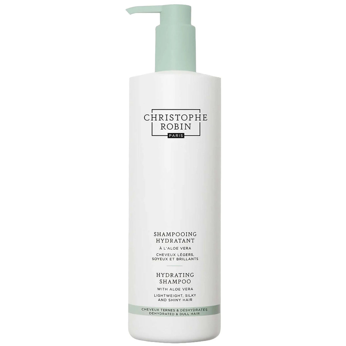 Christophe Robin Hydrating Shampoo with Aloe Vera 500ml