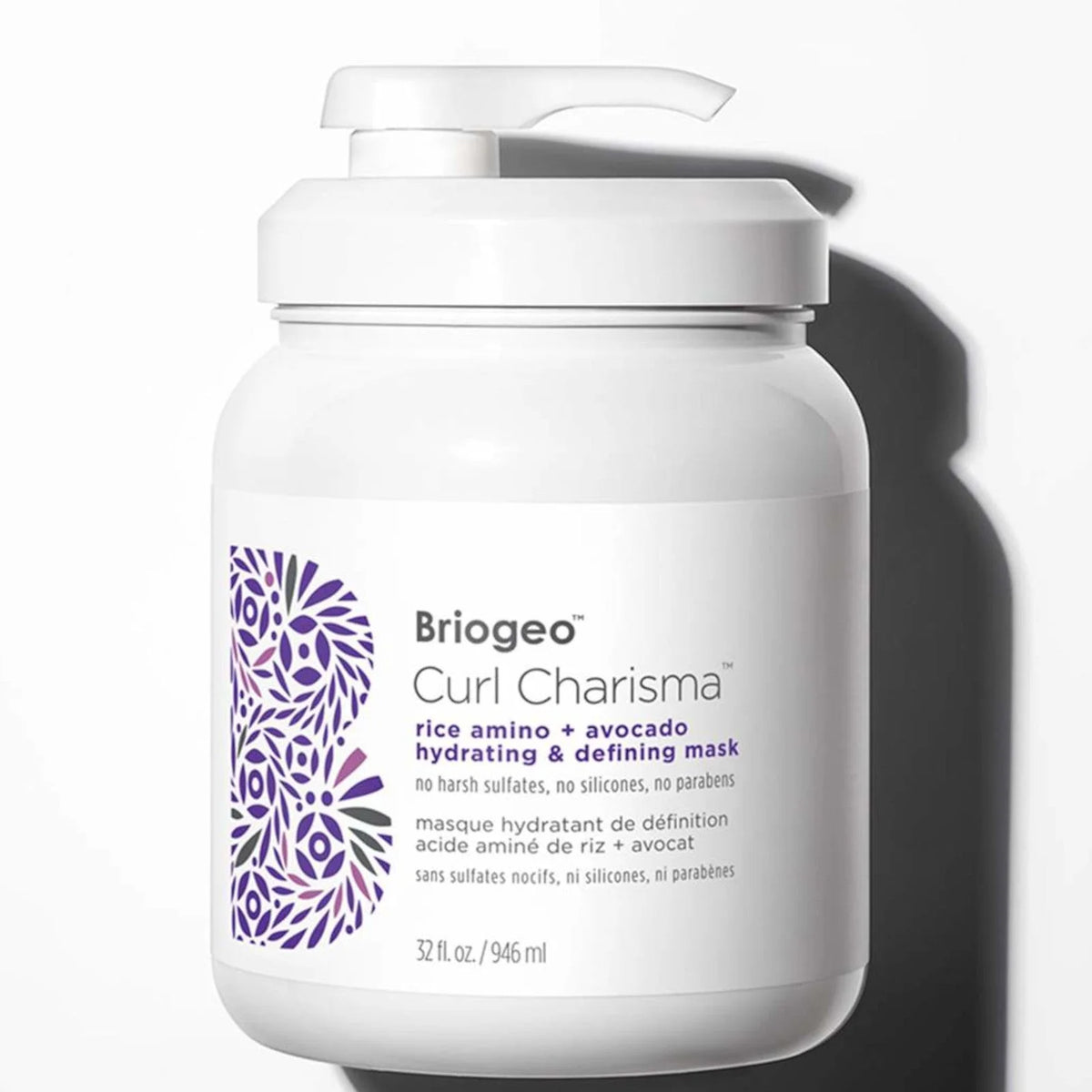 Briogeo Curl Charisma™ Rice Amino Avocado Hydrating Defining Hair Mask for Curly Hair 8 fl. oz.