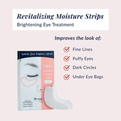 DHC Revitalizing Moisture Strips for Under Eye - 6 applications