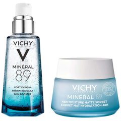 Vichy Mineral 89 Matte Hydration Duo for Combination/Oily Skin (Worth $62.00)