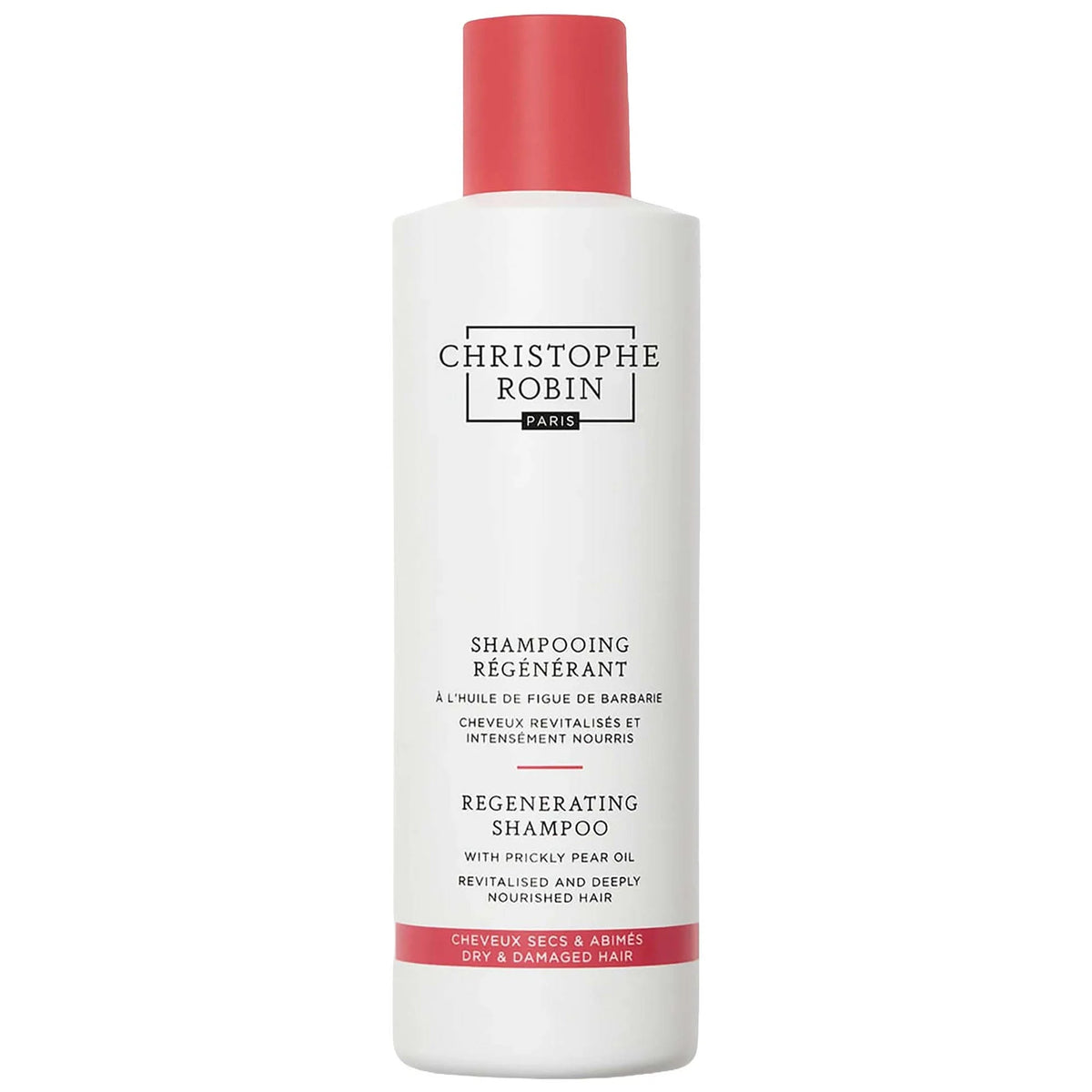 Christophe Robin Regenerating Shampoo with Prickly Pear Oil 250ml