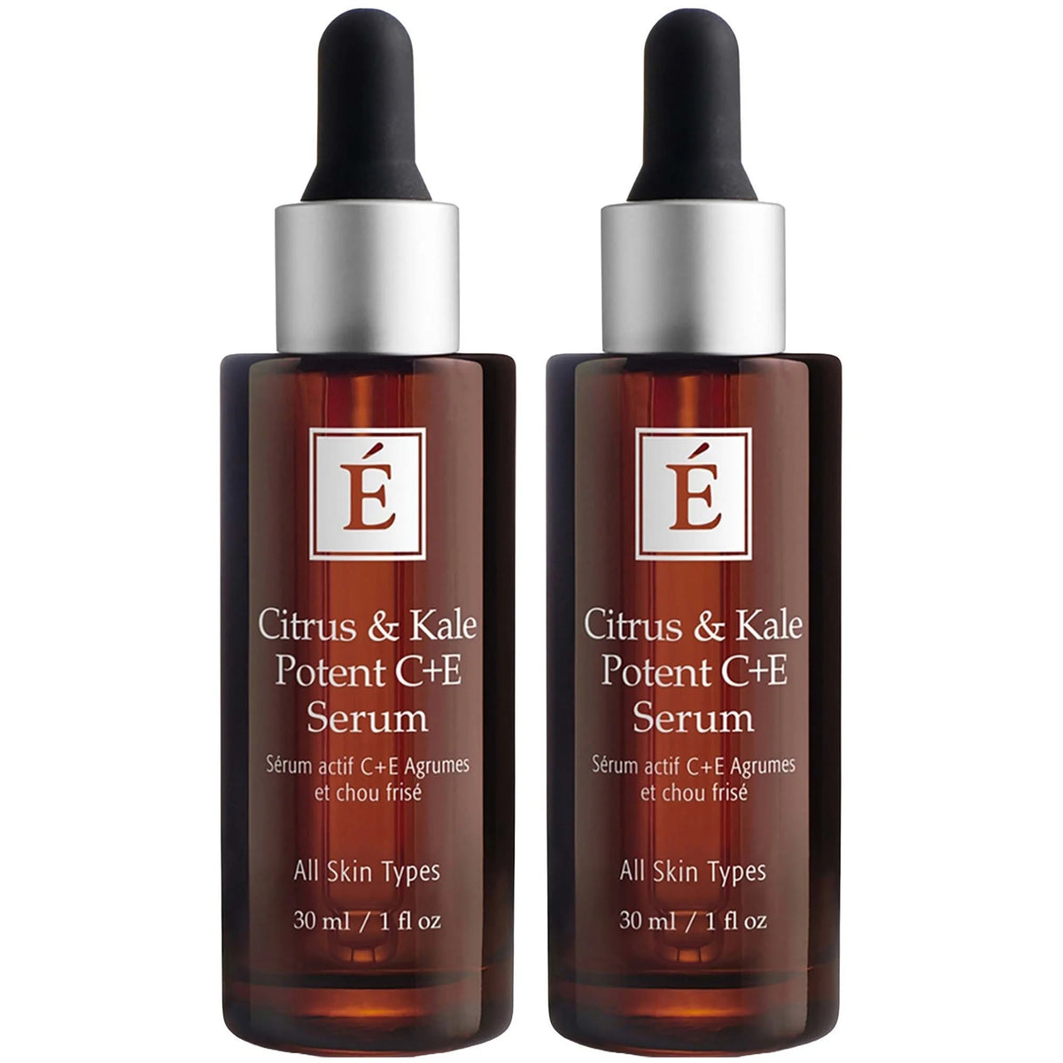 Eminence Organic Skin Care Citrus & Kale Potent C+E Serum Duo