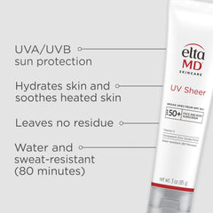 EltaMD UV Sheer Broad-Spectrum SPF 50 - 3 fl. oz. (Various Sizes)
