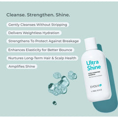 EVOLVh UltraShine Ultra Hydrating Shampoo 1L
