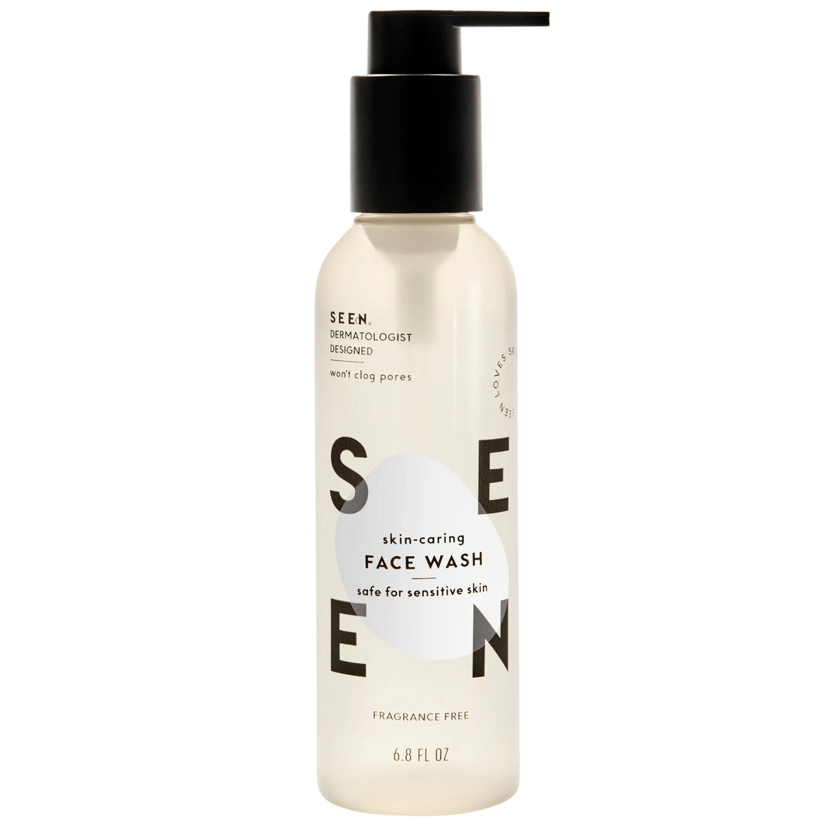 SEEN Fragrance Free Face Wash 6.8 fl. oz