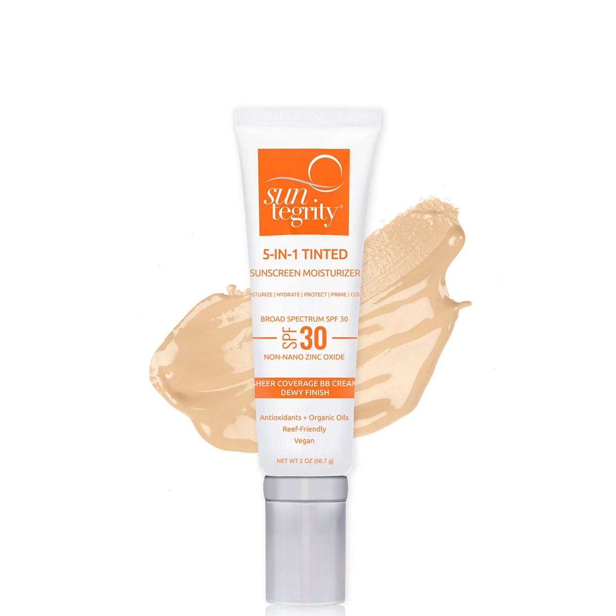 Suntegrity Skincare 5 in 1 Moisturizing Face Sunscreen SPF 30 (1.7 oz.)