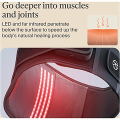ThermBack Heat, Vibration & LED Wrap for Back Pain