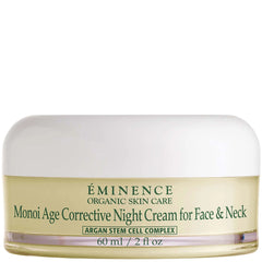 Eminence Organic Skin Care Monoi Age Corrective  Night Cream Duo