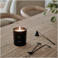 LUMIRA Tuscan Fig Black Candle 10.5 oz