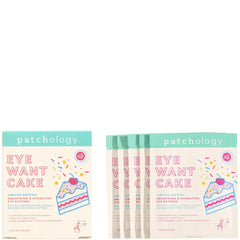 Patchology Eye Want Cake Limited Edition Smoothing & Hydrating Eye Patches - 5 Pack