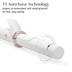 T3 CurlWrap 1.25" Automatic Rotating Curling Iron with Long Barrel