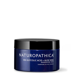 Naturopathica 10% Glycolic Acid + Aloe Vera Resurfacing Pads (55 Pads)