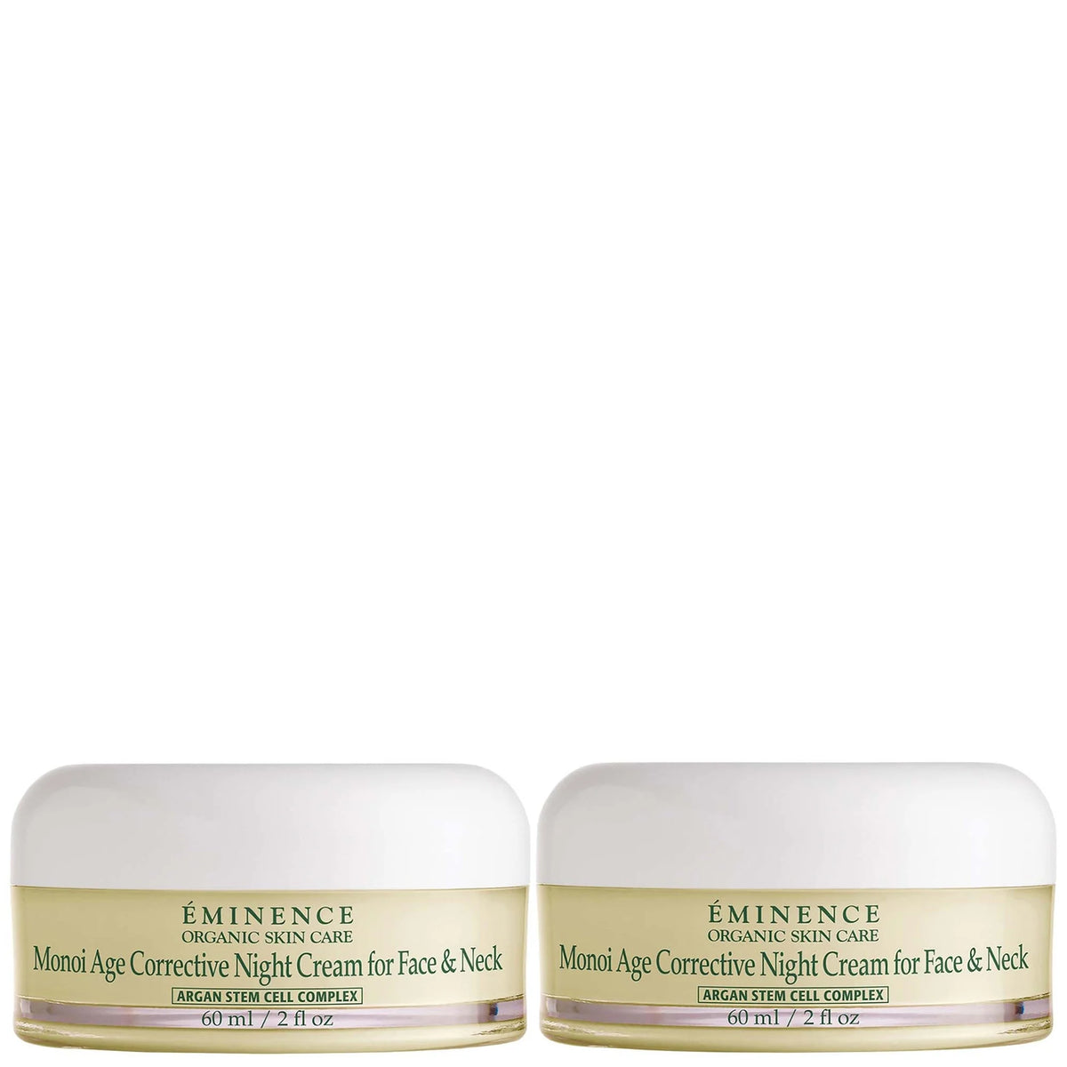 Eminence Organic Skin Care Monoi Age Corrective  Night Cream Duo