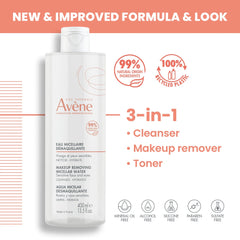 Avène Make-Up Removing Micellar Water (13.5 oz.)