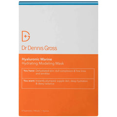 Dr Dennis Gross Hyaluronic Marine Hydrating Modeling Mask (4 count)