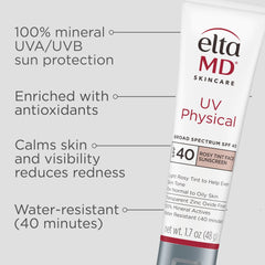 EltaMD UV Physical Rosy Broad Spectrum SPF40 50ml