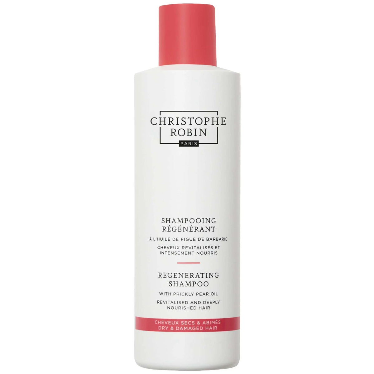 Christophe Robin Regenerating Shampoo with Prickly Pear Oil 250ml