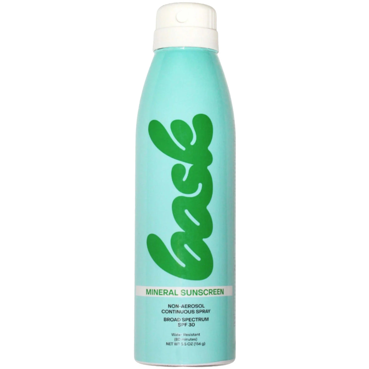 Bask Suncare Mineral Spray SPF 30 - Non-Aerosol Spray (156g)