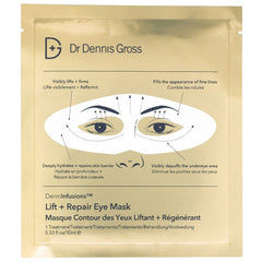 Dr Dennis Gross DermInfusions Lift and Repair Eye Mask, 1 Treatment
