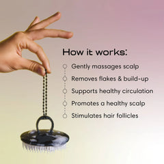 Jupiter Scalp Brush - Black