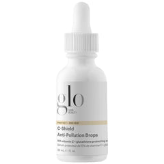 Glo Skin Beauty C-Shield Anti-Pollution Drops | 15 Vitamin C Glutathione Protecting Serum 1 fl. oz.